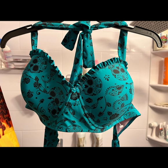 Hot Topic Other - Hot Topic, Midnight Hour Bathing Suit Top